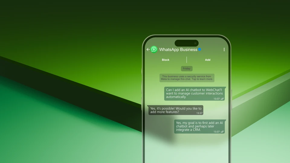 WebChat and WhatsApp WebChat and WhatsApp