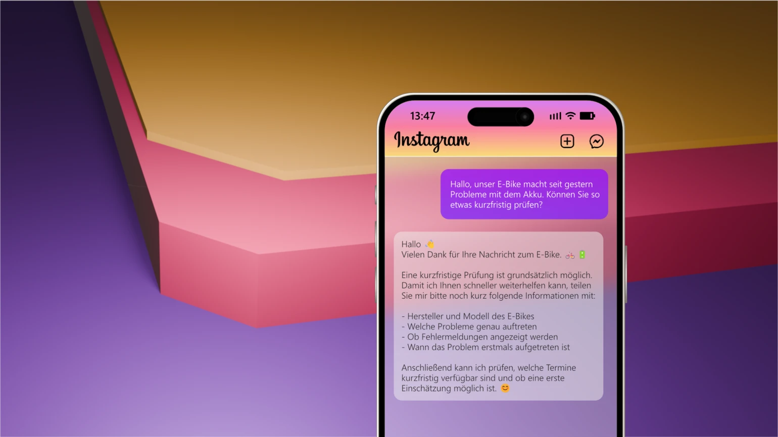 Instagram and WebChat Instagram and WebChat